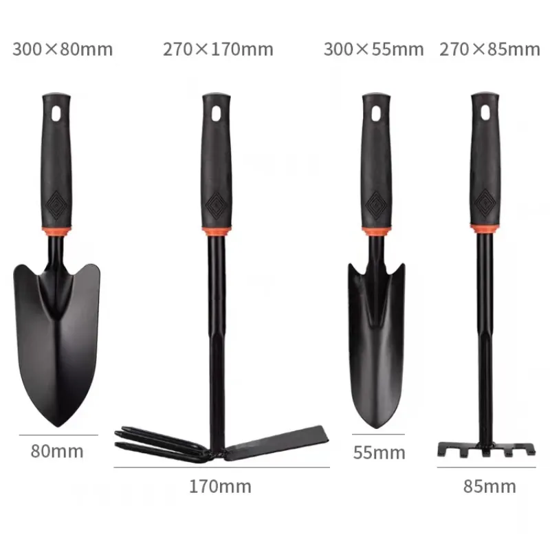 4-teiliges Gartenwerkzeug-Set – Bild 3