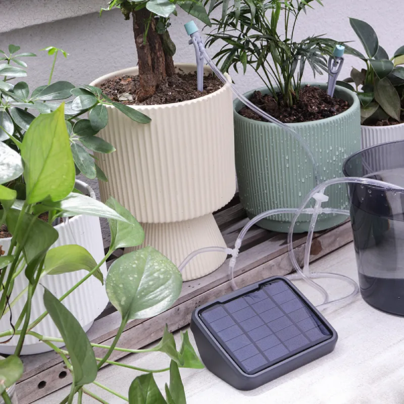 Solarbetriebenes Bewässerungssystem mit Timer – Bild 2