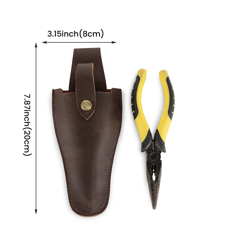 Ledergürteltasche für Baumscheren – Bild 4
