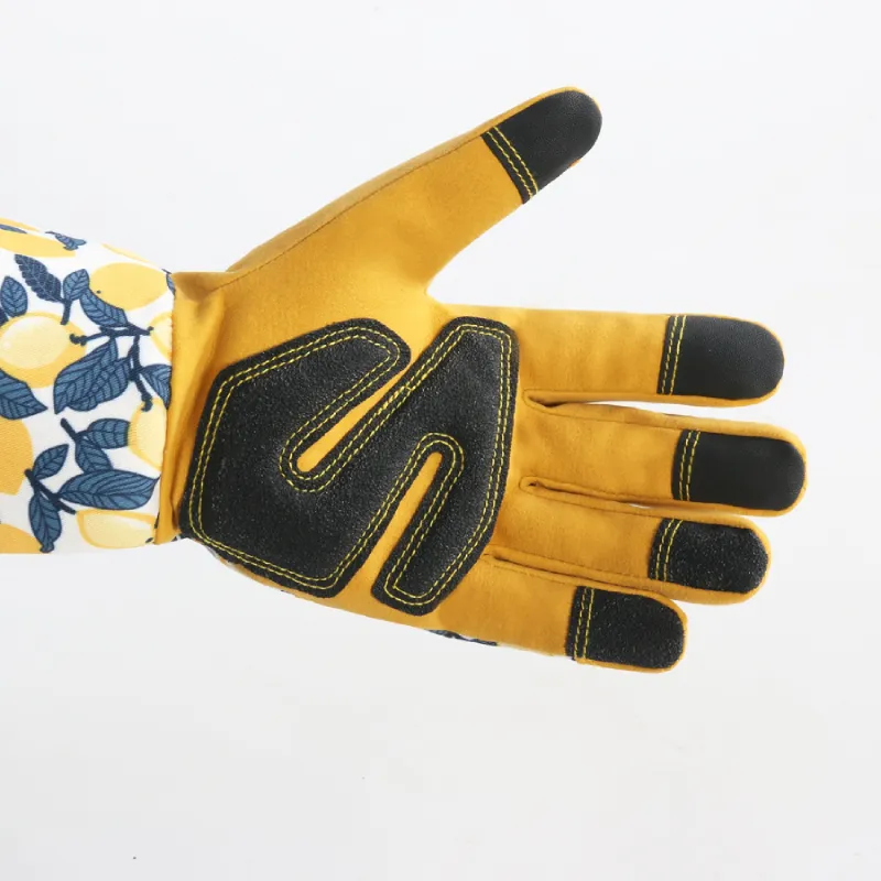 Lange Gartenhandschuhe mit Rosenschutz – Bild 8
